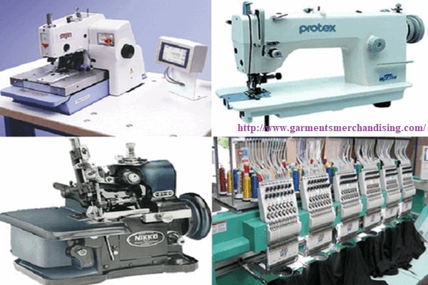 garments machinery list pdf clothing manufacturing equipment